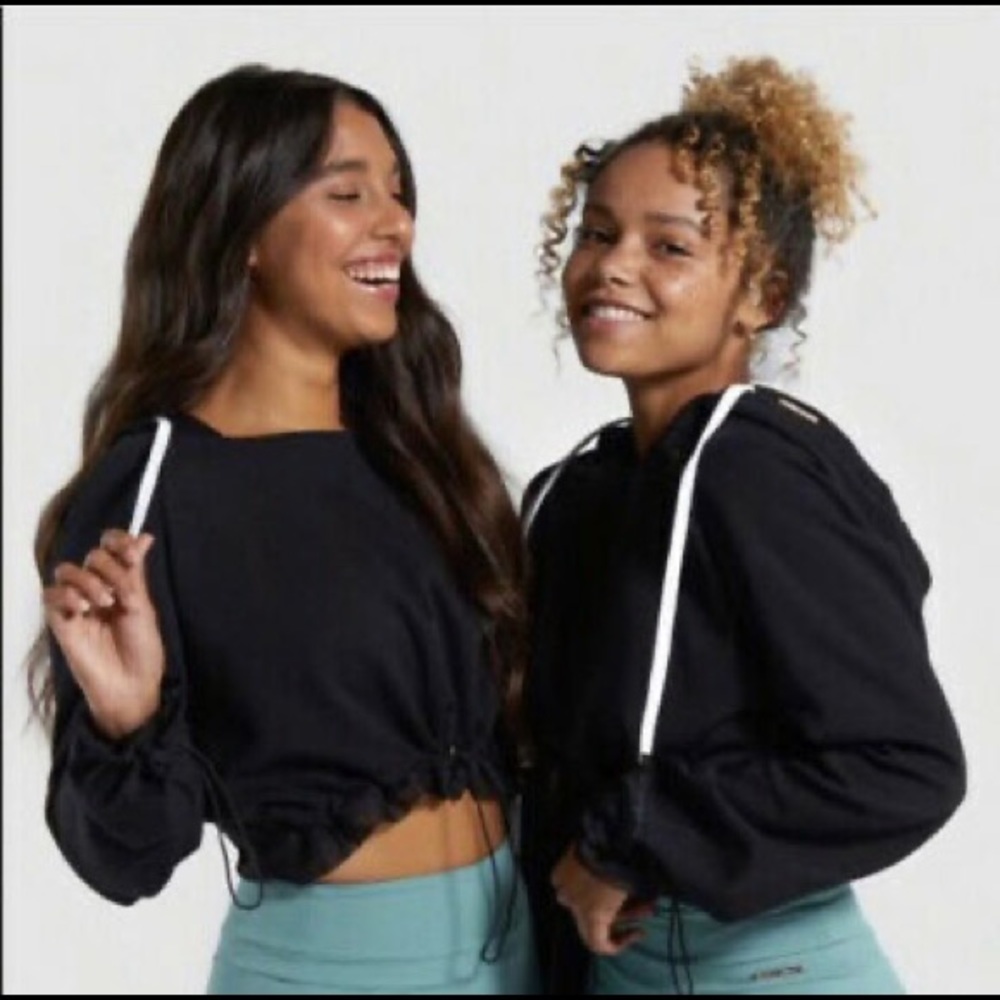 Gymshark Whitney Hoodie and Joggers in Black